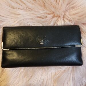 Vintage black Leather wallet